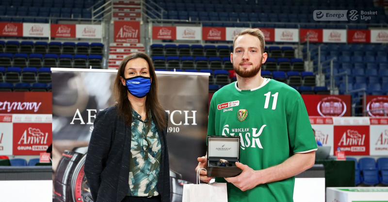 Aleksander Dziewa MVP listopada w Energa Basket Lidze!