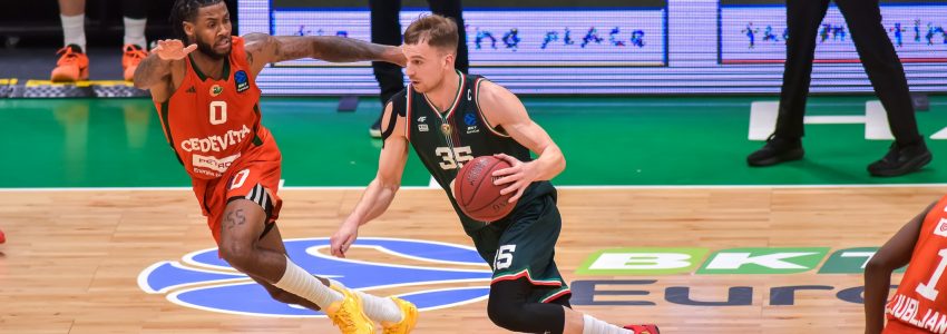 WKS rozbity przez Olimpiję na koniec fazy grupowej EuroCup (galeria zdjęć)